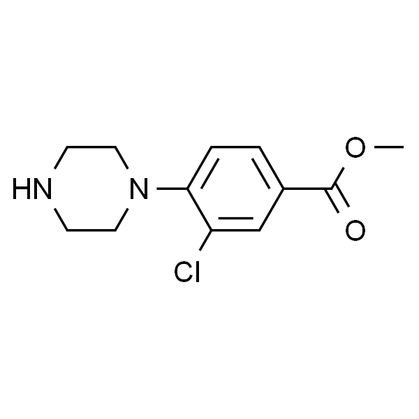 Methyl 3-Chloro-4-piperazinobenzoate