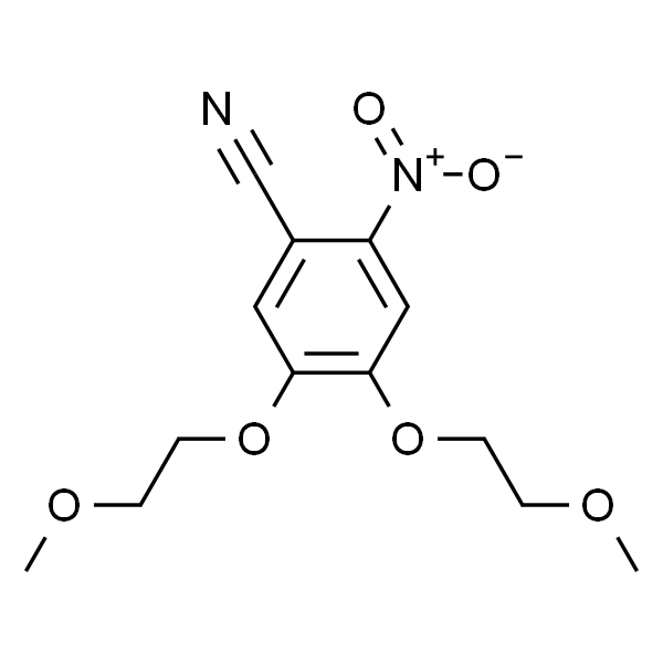 4,5-Bis(2-methoxyethoxy)-2-nitrobenzonitrile