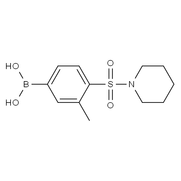 [3-methyl-4-(piperidine-1-sulfonyl)phenyl]boronic acid