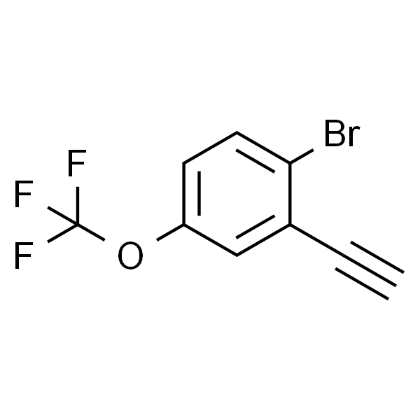Benzene, 1-bromo-2-ethynyl-4-(trifluoromethoxy)-