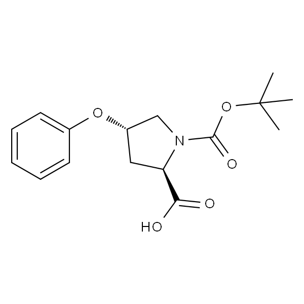 (2R,4S)-1-(tert-Butoxycarbonyl)-4-phenoxypyrrolidine-2-carboxylic acid