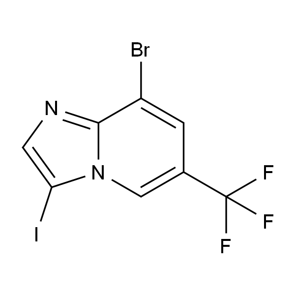 8-Bromo-3-iodo-6-(trifluoromethyl)imidazo[1,2-a]pyridine