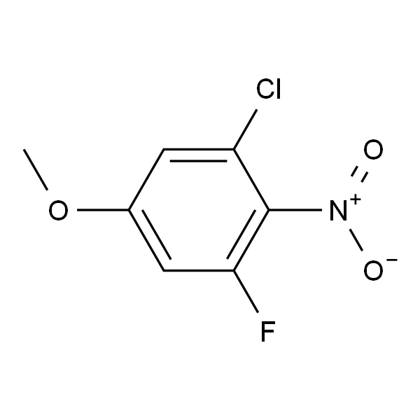 1-Chloro-3-fluoro-5-methoxy-2-nitrobenzene