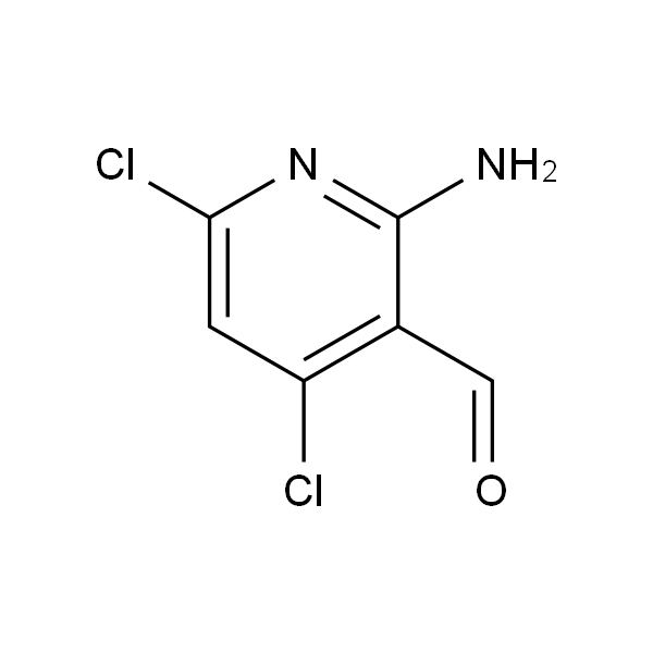 2-Amino-4,6-dichloronicotinaldehyde