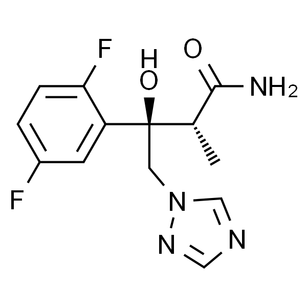 (2R,3R)-3-(2,5-Difluorophenyl)-3-hydroxy-2-methyl-4-(1H-1,2,4-triazol-1-yl)butanamide