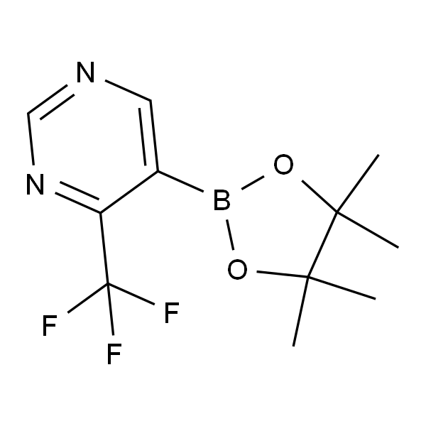 5-(4,4,5,5-Tetramethyl-1,3,2-dioxaborolan-2-yl)-4-(trifluoromethyl)pyrimidine