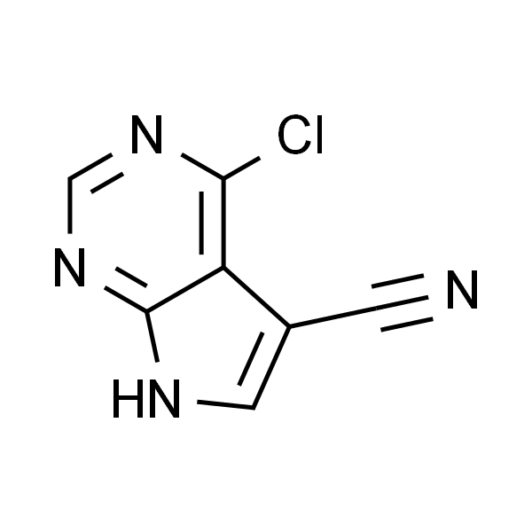 4-CHLORO-7H-PYRROLO[2,3-D]PYRIMIDINE-5-CARBONITRILE