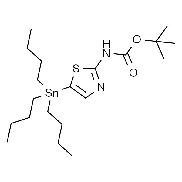 2-AMINO-5-(TRIBUTYLSTANNYL)-1,3-THIAZOLE, N-BOC PROTECTED