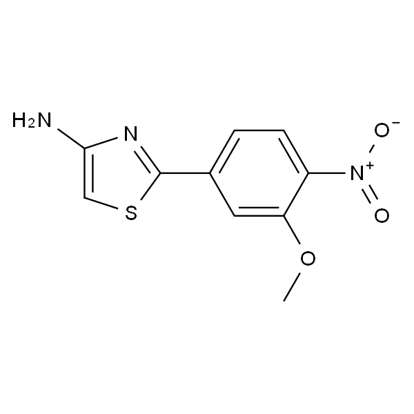 2-(3-Methoxy-4-nitrophenyl)thiazol-4-amine