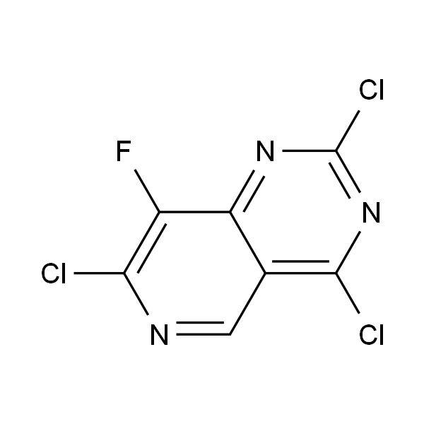 Pyrido[4,3-d]pyrimidine, 2,4,7-trichloro-8-fluoro-