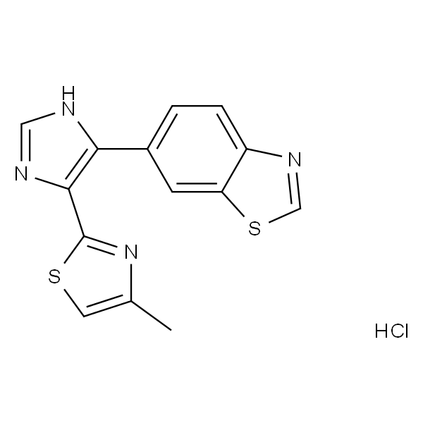 6-(4-(4-Methylthiazol-2-yl)-1H-imidazol-5-yl)benzo[d]thiazole hydrochloride
