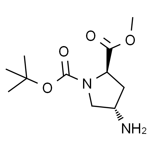 (2R,4S)-1-tert-Butyl 2-methyl 4-aminopyrrolidine-1,2-dicarboxylate