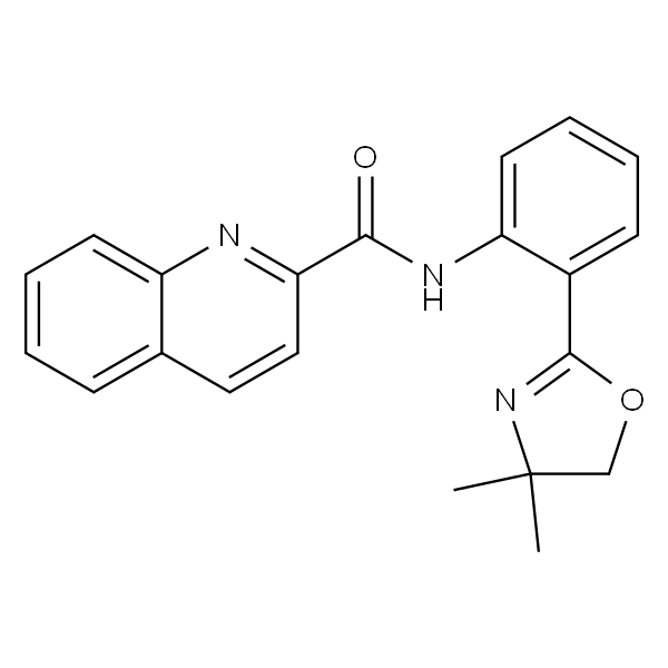 N-(2-(4,4-Dimethyl-4,5-dihydrooxazol-2-yl)phenyl)quinoline-2-carboxamide
