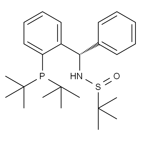 [S(R)]-N-[(1S)-1-[2-(Di-tert-butylphosphanyl)phenyl]phenylmethyl]-2-methyl-2-propanesulfinamide