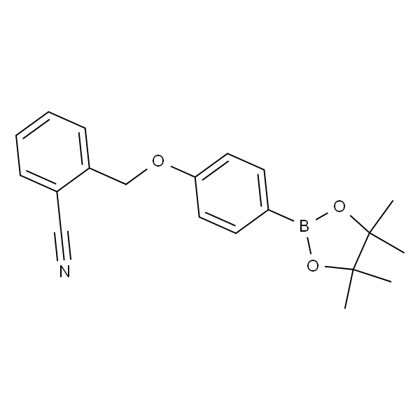 2-((4-(4,4,5,5-Tetramethyl-1,3,2-dioxaborolan-2-yl)phenoxy)methyl)benzonitrile