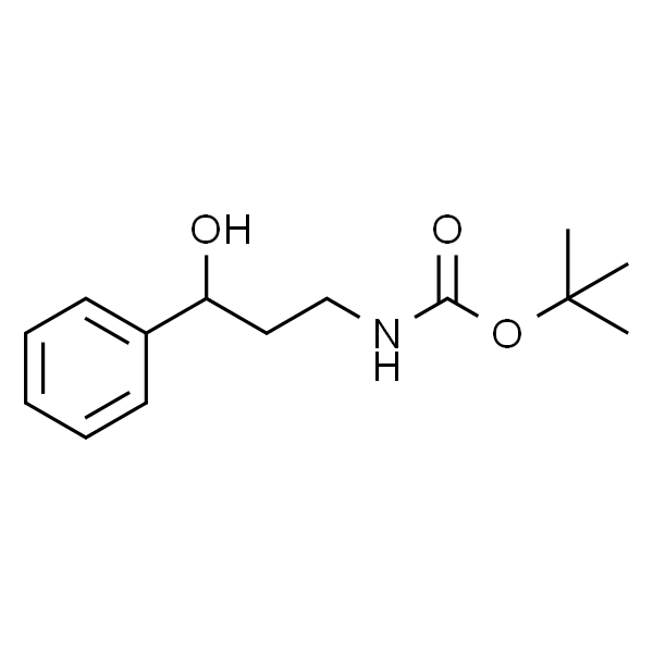 tert-Butyl (3-hydroxy-3-phenylpropyl)carbamate