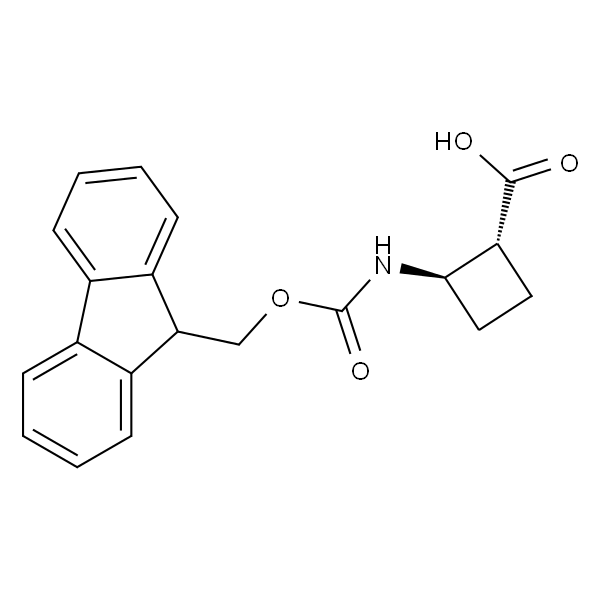 (1R,2R)-2-((((9H-Fluoren-9-yl)methoxy)carbonyl)amino)cyclobutane-1-carboxylicacid