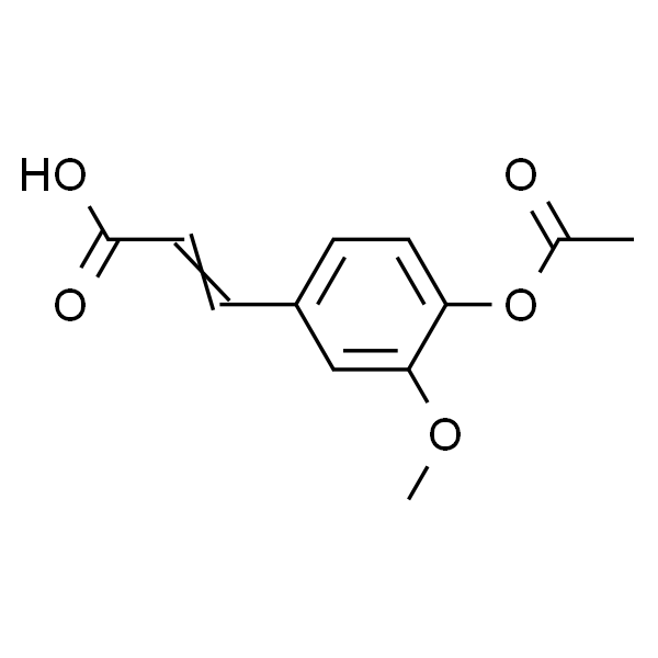 3-(4-Acetoxy-3-methoxyphenyl)acrylic acid