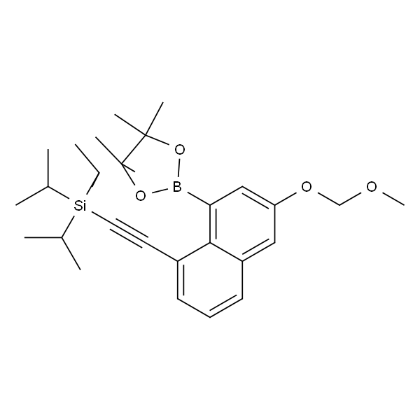1,3,2-Dioxaborolane, 2-[3-(methoxymethoxy)-8-[2-[tris(1-methylethyl)silyl]ethynyl]-1-naphthalenyl]-4,4,5,5-tetramethyl-