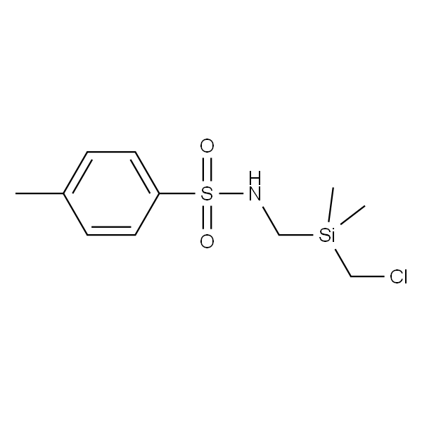 Benzenesulfonamide, N-[[(chloromethyl)dimethylsilyl]methyl]-4-methyl-