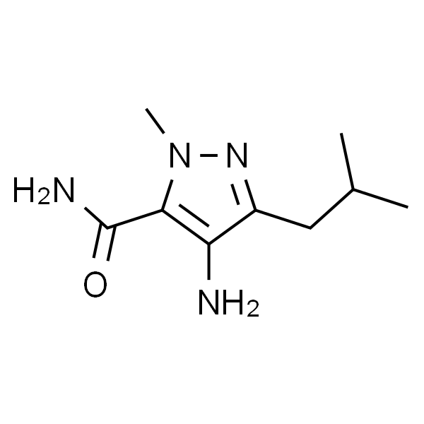 4-Amino-1-methyl-3-(2-methylpropyl)-1H-pyrazole-5-carboxamide