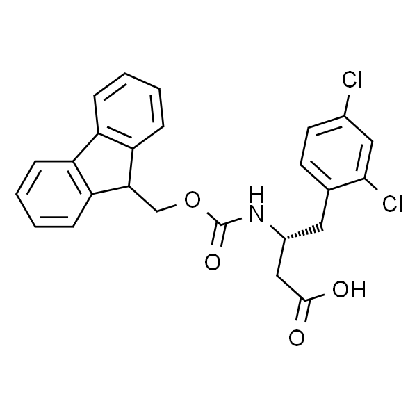 (R)-3-((((9H-Fluoren-9-yl)methoxy)carbonyl)amino)-4-(2,4-dichlorophenyl)butanoic acid