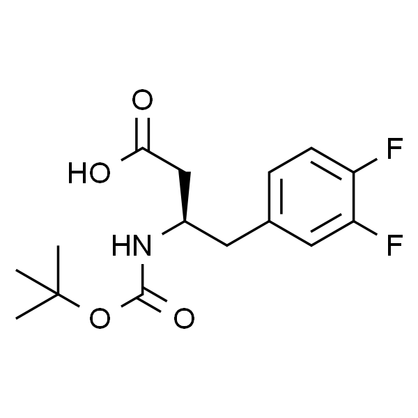 (R)-3,4-Difluoro-b-(Boc-amino)benzenebutanoic acid