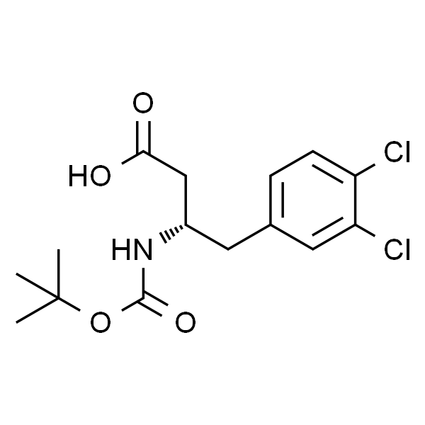 (S)-3-((tert-Butoxycarbonyl)amino)-4-(3,4-dichlorophenyl)butanoic acid