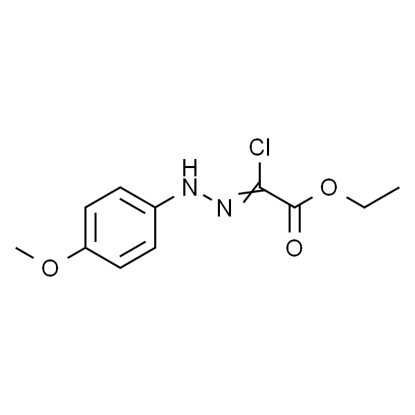 Ethyl 2-chloro-2-(2-(4-methoxyphenyl)hydrazono)acetate