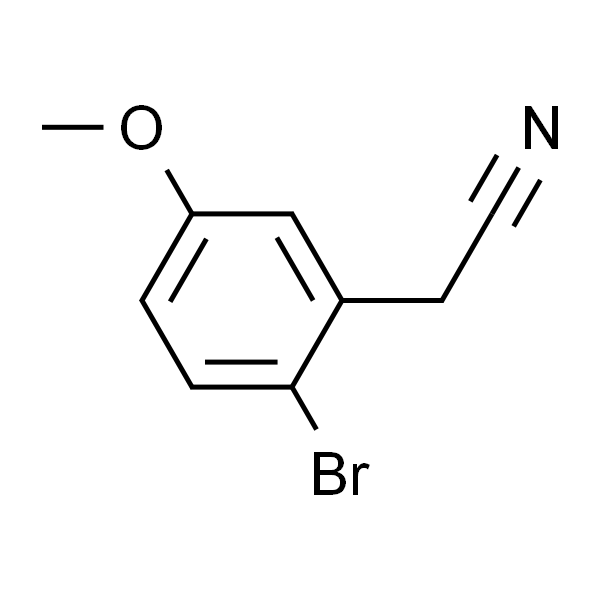 2-(2-bromo-5-methoxyphenyl)acetonitrile