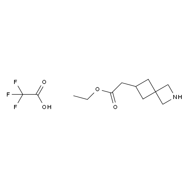 Ethyl2-(2-azaspiro[3.3]heptan-6-yl)acetate2,2,2-trifluoroacetate