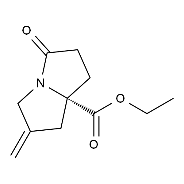 (S)-Ethyl2-methylene-5-oxohexahydro-1H-pyrrolizine-7a-carboxylate