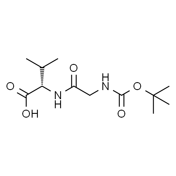 (S)-2-(2-((tert-Butoxycarbonyl)amino)acetamido)-3-methylbutanoic acid