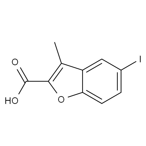5-iodo-3-methyl-1-benzofuran-2-carboxylic acid