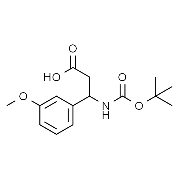 3-((tert-Butoxycarbonyl)amino)-3-(3-methoxyphenyl)propanoic acid
