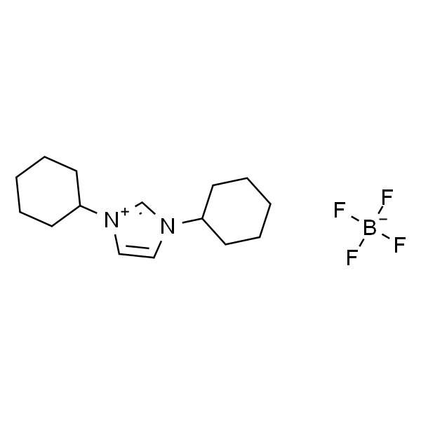 1,3-dicyclohexyl-1H-imidazol-3-ium tetrafluoroborate