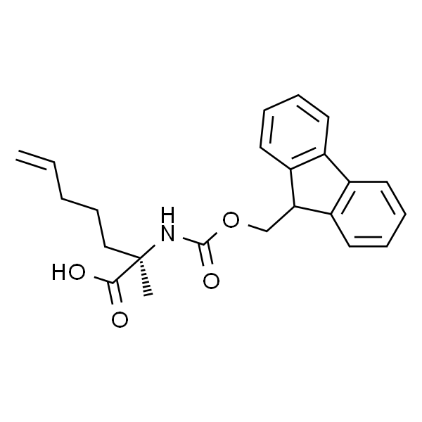(R)-2-((((9H-Fluoren-9-yl)methoxy)carbonyl)amino)-2-methylhept-6-enoic acid