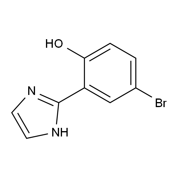 4-Bromo-2-(1H-imidazol-2-yl)phenol