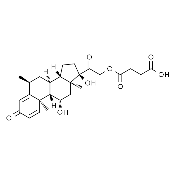 Methylprednisolone hemisuccinate