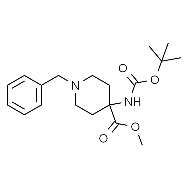 Methyl 1-Benzyl-4-(Boc-amino)piperidine-4-carboxylate