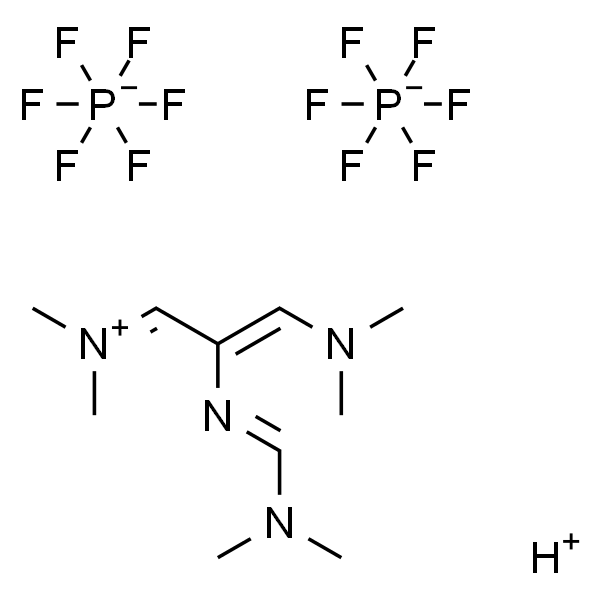 N-[3-(Dimethylamino)-2-{[(dimethylamino)methylene]amino}prop-2-en-1-ylidene]-N-methylmethanaminium Hydrogen Dihexafluorophosphate