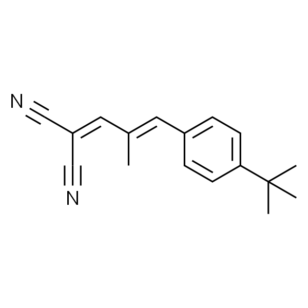 trans-2-[3-(4-tert-Butylphenyl)-2-methyl-2-propenylidene]malononitrile