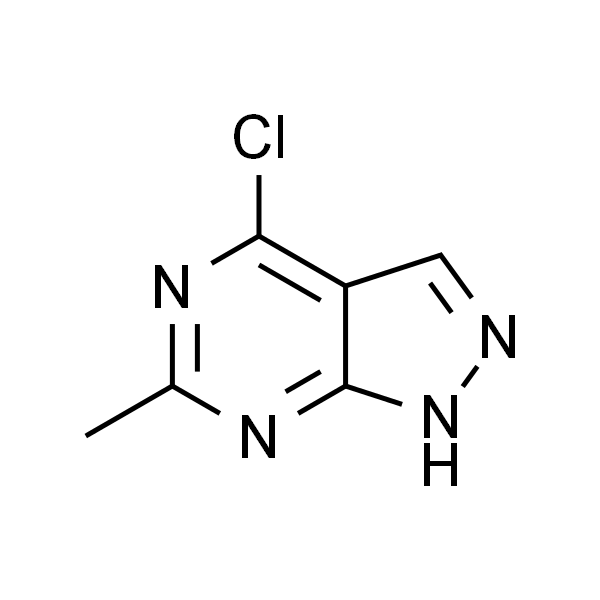 4-Chloro-6-methyl-1H-pyrazolo[3，4-d]pyrimidine