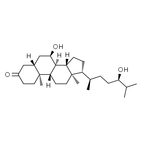 (5α,7α,24R)-7,24-Dihydroxycholestan-3-one