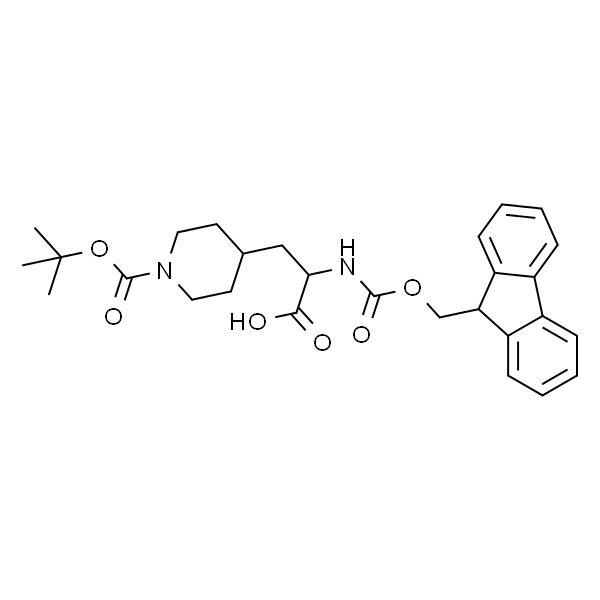 1-Boc-a-(Fmoc-amino)-4-piperidinepropanoic acid