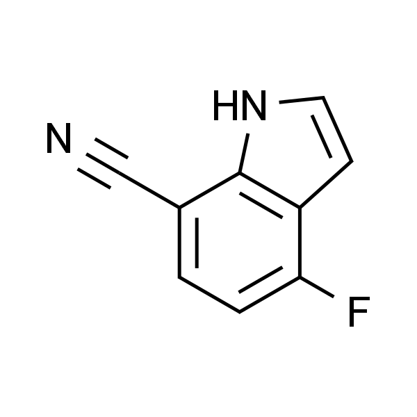 4-Fluoro-1H-indole-7-carbonitrile