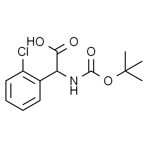 2-((tert-Butoxycarbonyl)amino)-2-(2-chlorophenyl)acetic acid
