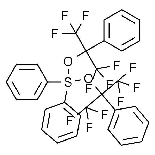 Bis[α,α-bis(trifluoromethyl)benzenemethanolato]diphenylsulfur