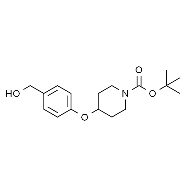tert-Butyl 4-(4-(hydroxymethyl)phenoxy)piperidine-1-carboxylate