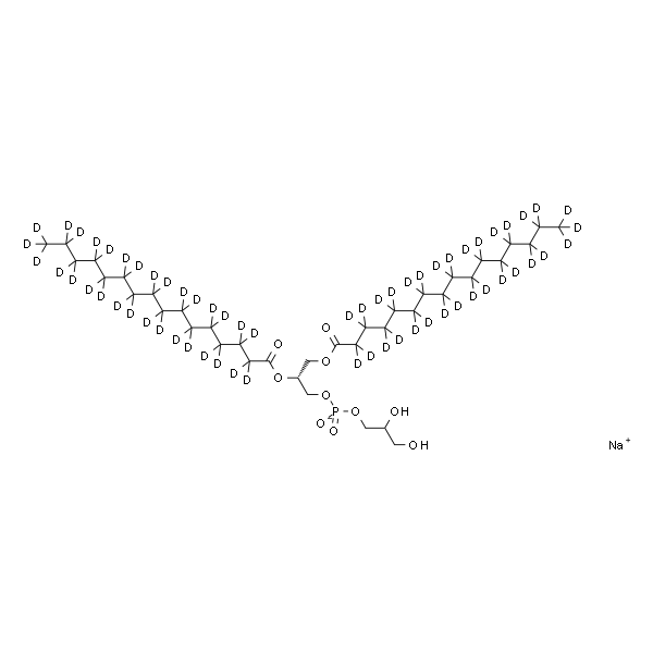 1,2-dipalmitoyl-d62-sn-glycero-3-[phospho-rac-(1-glycerol)] (sodium salt)